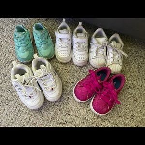 Size 7 toddler sneaker lot